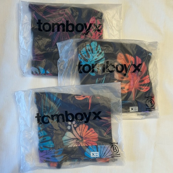 TomboyX 2X NWT Floral Burst Swim/Sports Bra NEW IN PACKAGING‼️ - Picture 8 of 13
